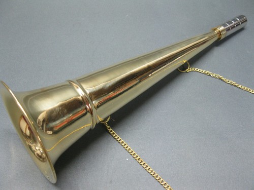 Messing nebelhorn posthorn - ,